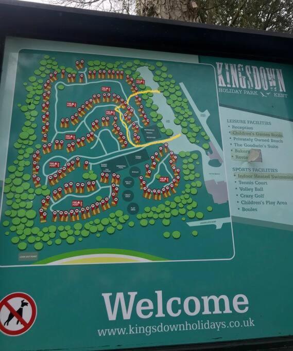 Chalet 95, Kingsdown Park Deal Luaran gambar